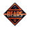 Chicago Bears Sign Metal Diamond Shape