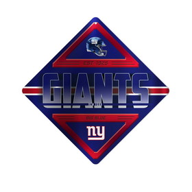 New York Giants Sign Metal Diamond Shape