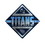 Tennessee Titans Sign Metal Diamond Shape