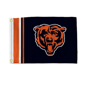 Chicago Bears Flag 12x17 Striped Utility