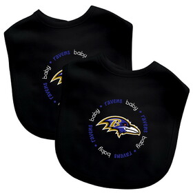 Baltimore Ravens Baby Bib 2 Pack