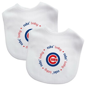 Chicago Cubs Baby Bib 2 Pack