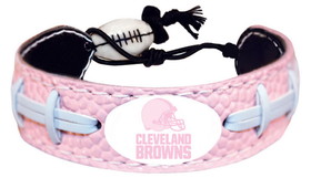 Cleveland Browns Bracelet Pink Football CO