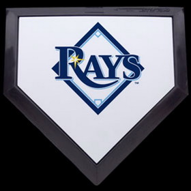 Tampa Bay Devil Rays Authentic Hollywood Pocket Home Plate CO