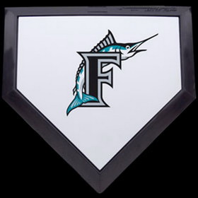 Florida Marlins Authentic Hollywood Pocket Home Plate CO