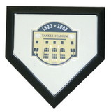 New York Yankees Authentic Hollywood Pocket Home Plate - Yankee Stadium Final Season Logo CO