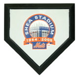 New York Mets Authentic Hollywood Pocket Home Plate - Shea Stadium Final Season Logo CO