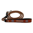 Chicago Bears Pet Leash Leather Frozen Rope Football Size Medium