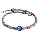 New York Yankees Necklace Frozen Rope Reflective Baseball
