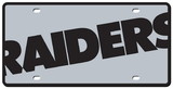 Las Vegas Raiders License Plate - Acrylic Mega Style