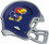 Kansas Jayhawks Auto Emblem - Helmet