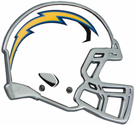 San Diego Chargers Auto Emblem - Helmet