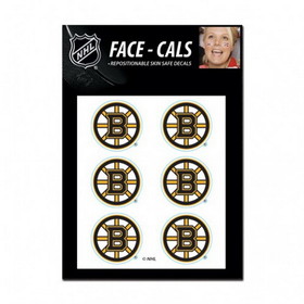Boston Bruins Tattoo Face Cals