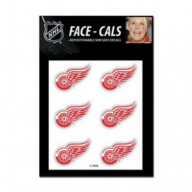 Detroit Red Wings Tattoo Face Cals