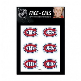 Montreal Canadiens Tattoo Face Cals