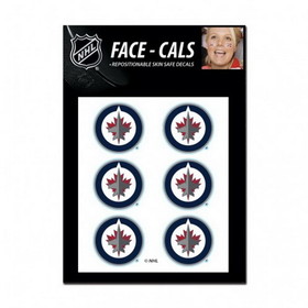 Winnipeg Jets Tattoo Face Cals
