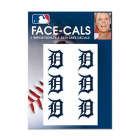 Detroit Tigers Tattoo Face Cals