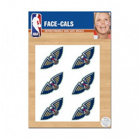 New Orleans Pelicans Tattoo Face Cals