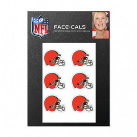 Cleveland Browns Tattoo Face Cals