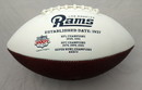 Los Angeles Rams Football Full Size Embroidered Signature Series