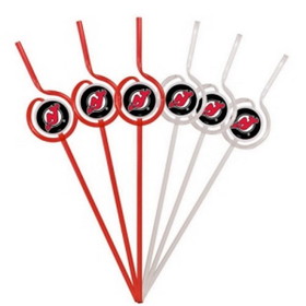New Jersey Devils Team Sipper Straws CO