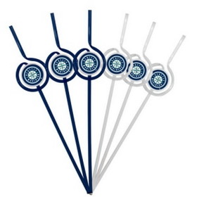 Seattle Mariners Team Sipper Straws CO