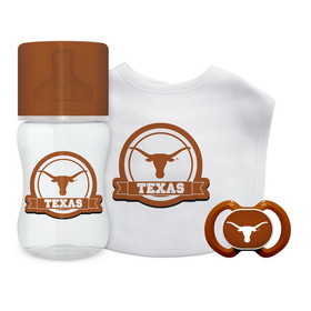 Texas Longhorns Baby Gift Set 3 Piece