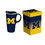 Michigan Wolverines Drink 17oz Travel Latte Boxed