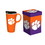 Clemson Tigers Drink 17oz Travel Latte Boxed