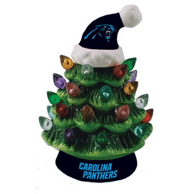 Carolina Panthers Ornament Christmas Tree LED 4 Inch