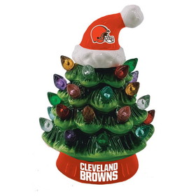 Cleveland Browns Ornament Christmas Tree LED 4 Inch