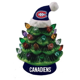 Montreal Canadiens Ornament Christmas Tree LED 4 Inch