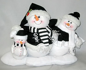 Chicago White Sox Table Top Snow Family CO