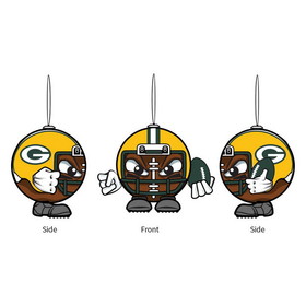 Green Bay Packers Ornament Ball Head