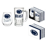 Penn State Nittany Lions Drink Set Boxed 17oz Stemless Wine and 16oz Tankard