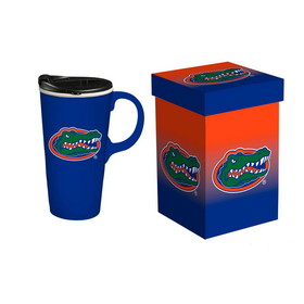 Florida Gators Drink 17oz Travel Latte Boxed