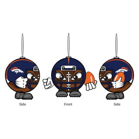 Denver Broncos Ornament Ball Head