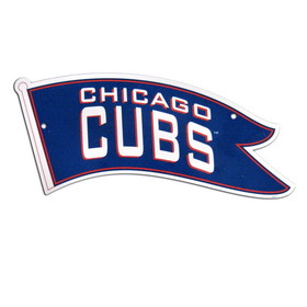 Chicago Cubs Sign 12x18 Plastic CO