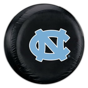 North Carolina Tar Heels Tire Cover Large Size Black CO