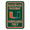 Miami Hurricanes Sign 12x18 Plastic Reserved Parking Style CO