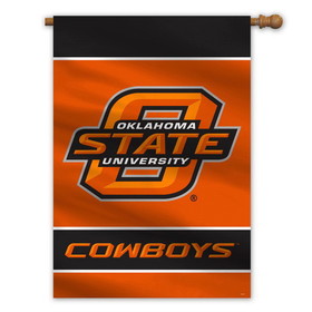 Oklahoma State Cowboys Banner 28x40 House Flag Style 2 Sided CO