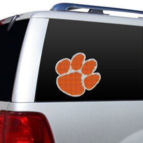 Fremont Die Clemson Tigers Window Film 12 Inch Die Cut