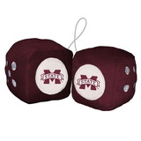 Mississippi State Bulldogs Fuzzy Dice CO
