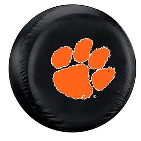 Clemson Tigers Tire Cover Large Size Black CO