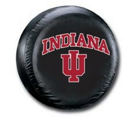 Indiana Hoosiers Tire Cover Standard Size Black CO