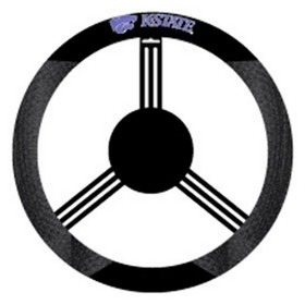 Kansas State Wildcats Steering Wheel Cover Mesh Style CO