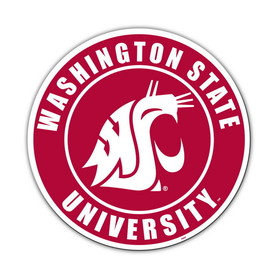 Washington State Cougars Magnet Car Style 12 Inch CO