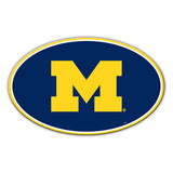 Michigan Wolverines Magnet Car Style 8 Inch CO