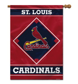 St. Louis Cardinals Flag 28x40 House 1-Sided CO
