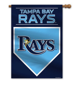 Tampa Bay Rays Banner 28x40 House Flag Style 2 Sided CO